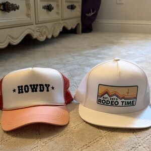 Howdy and rodeo hats